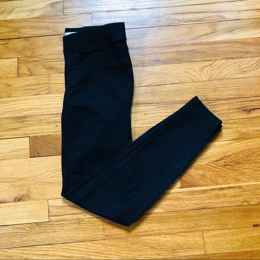 ANN TAYLOR LOFT BLACK JEGGING